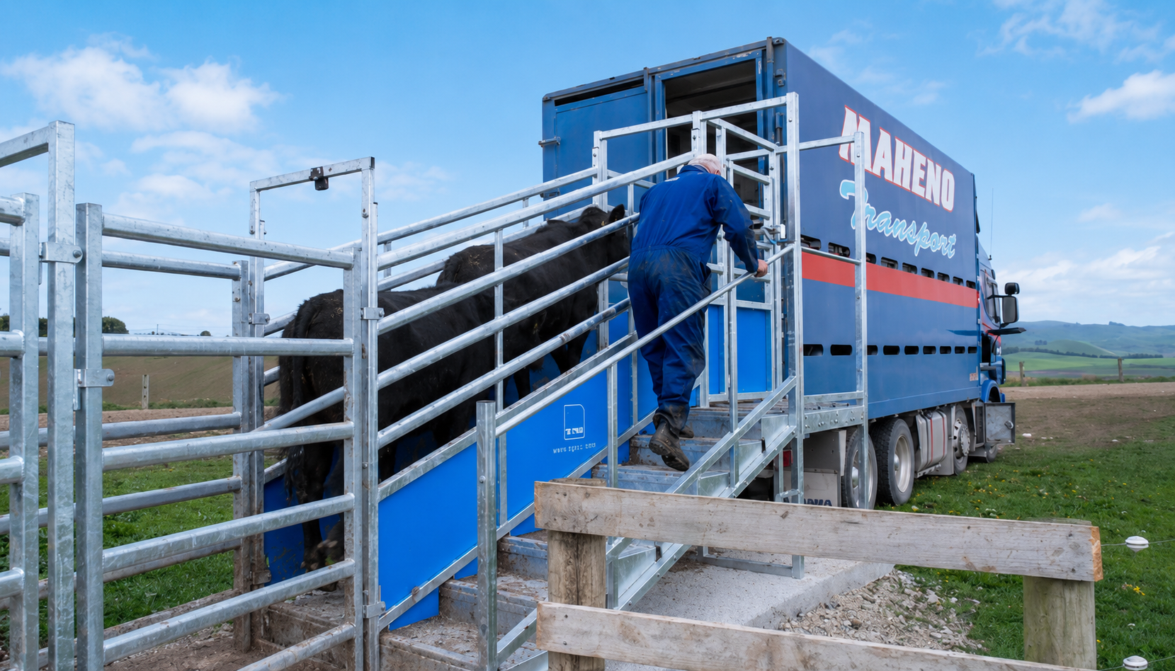 Cattle ready to list for sale in New Zealand